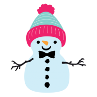 Gemini Mr Snowman Double-Sided Die (GEM-DSD-ELE-MRS)